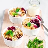 Summer Berry Crumble 